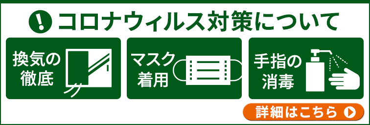 コロナウィルス 対策について