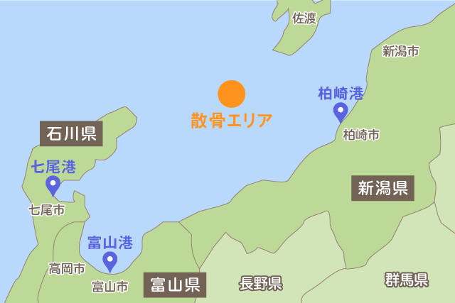 石川県・七尾港、富山港・富山湾